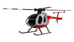 Bestuurbare Hughes MD500 Helikopter 4-Kanaals 6 Gyro RTF